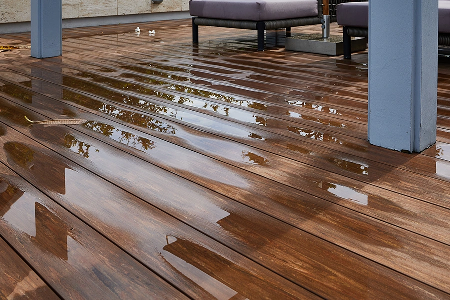 water damaged wood floors